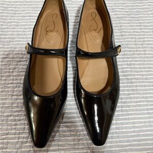 Sam Edelman Black Patent Mary Jane Loafers
